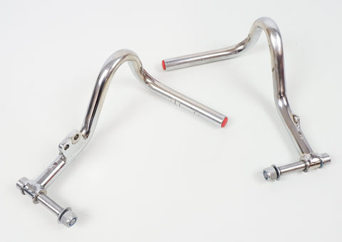 Gillard TG Chrome Pedal Set with Bolts