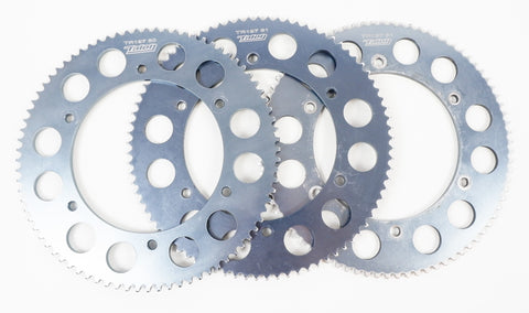 Set of 3 Talon Aluminium 80T - 81T 219 Pitch Sprockets