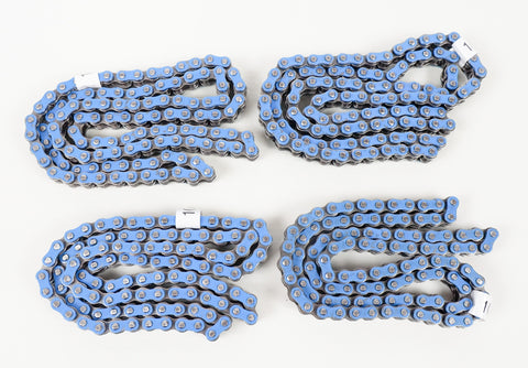 Set of 4 RK Blue O-Ring 219 Pitch 102L - 110L Chains