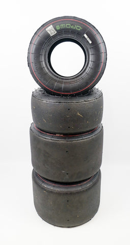 MOJO D2XX Rotax Junior Slick Tyre Set