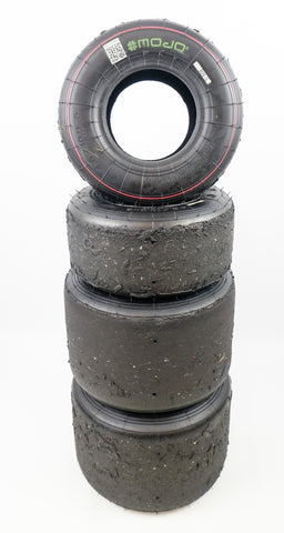 MOJO D2XX Rotax Junior Slick Tyre Set