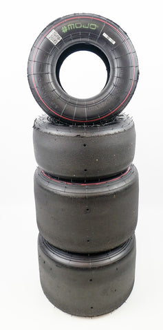 MOJO D2XX Rotax Junior Slick Tyre Set