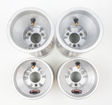 Genuine Jet Alloy Silver 130/185 Wet Wheel Rim Set
