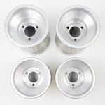 Genuine Jet Alloy Silver 130/185 Wet Wheel Rim Set