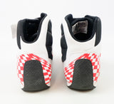 Puma Mid Cat III White / Red Kart Racing Boots Size 45 UK 10.5