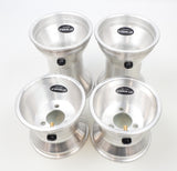 Genuine Jet Alloy Silver 120/180 Wet Wheel Rim Set