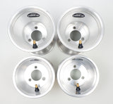 Genuine Jet Alloy Silver 120/180 Wet Wheel Rim Set