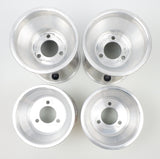 Genuine Jet Alloy Silver 120/180 Wet Wheel Rim Set