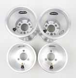 Genuine Jet Alloy Silver 130/185 Wet Wheel Rim Set