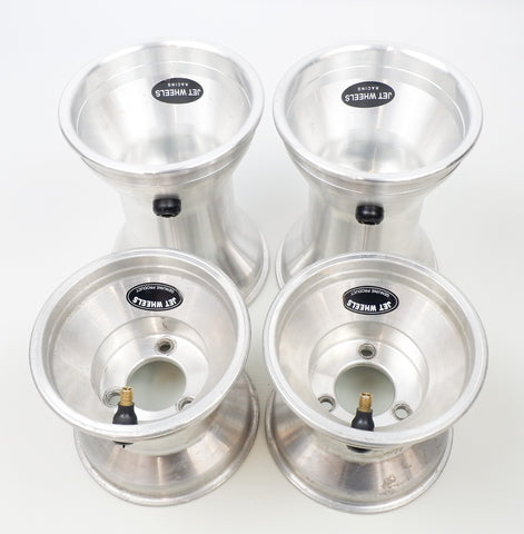 Genuine Jet Alloy Silver 118/180 Wet Wheel Rim Set