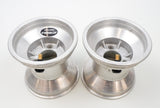 Genuine Jet Alloy Silver 130mm Front Wheel Rim Set