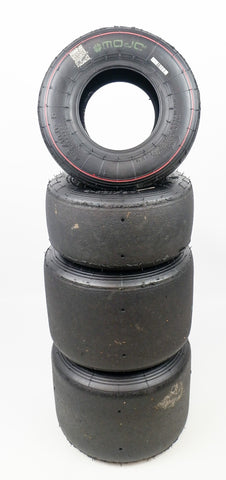MOJO D2XX Rotax Junior Slick Tyre Set