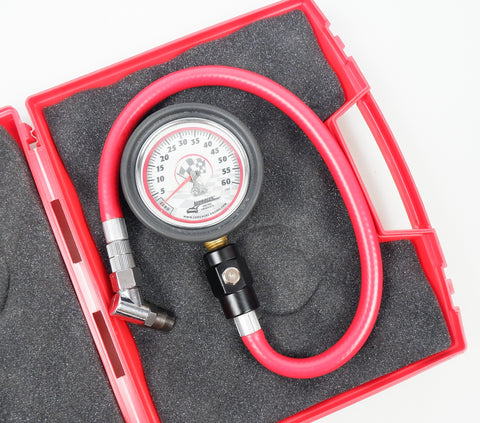 Longacre Deluxe Tyre Pressure Gauge 0 - 60 PSI