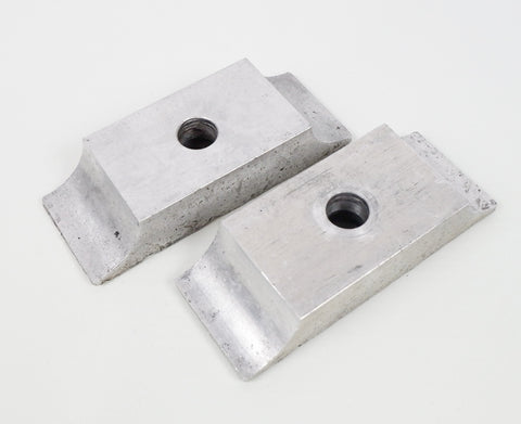 Pair of Flush Fitting Engine Mount Clamps 30mm x 92mm