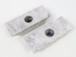 Pair of Flush Fitting Engine Mount Clamps 30mm x 92mm