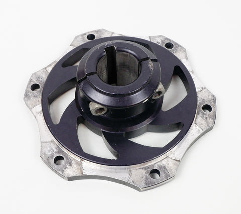 Anodised Black 25mm Cadet Double Bolt Brake Disc Carrier