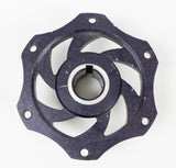 Anodised Black 25mm Cadet Double Bolt Brake Disc Carrier