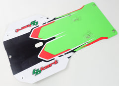 TB Kart S55M Aluminium Floor Tray with Sticker