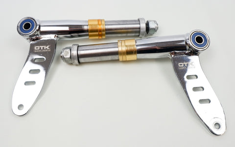 OTK Tony Kart 25mm Chrome Stub Axle Set