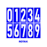Precision Kart Number Sticker (Single)