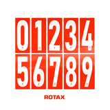 Precision Kart Number Sticker (Single)