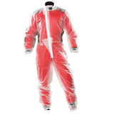 OMP K Kart Transparent Karting Wet Over Suit Child Size 160