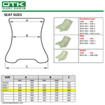 OTK Tony Kart Size 1 Flat Bottom Seat