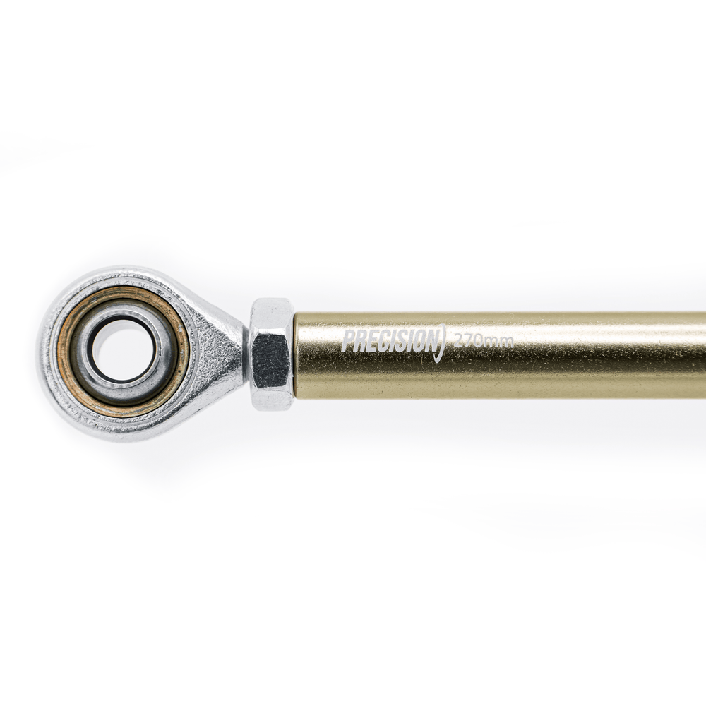 Precision M8 Round Track Rod with Rod End