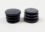 Set of Two Black Chassis Plugs / Inserts 30mm