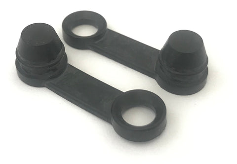 Pair of Rubber Brake Caliper Bleed Nipple Covers