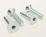 Set of 4 M8 Countersunk 40mm Seat Bolts