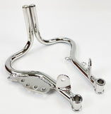 Chrome Universal 180mm Pedal Set