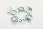 Set of 5 Spring Clamps for Fuel Pipe 9MM - 10mm O/D